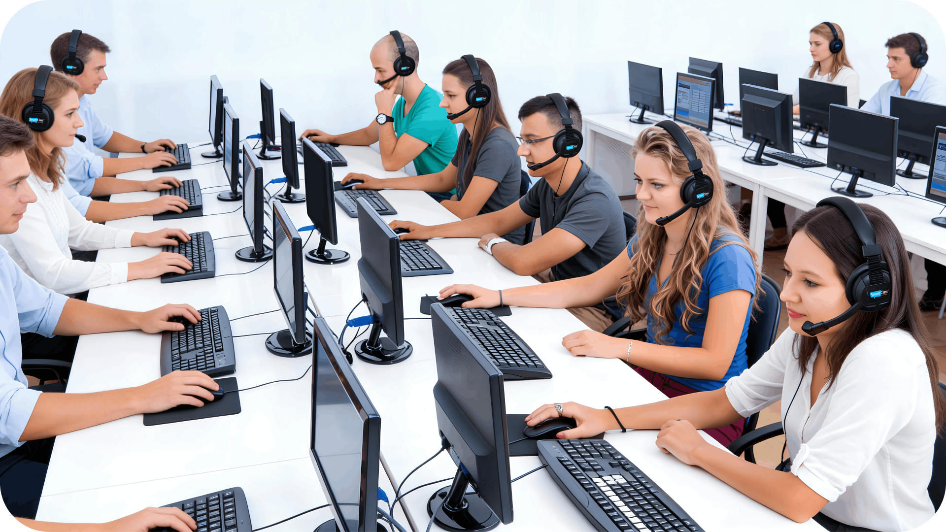 Laboratoire de langues interactif en milieu scolaire