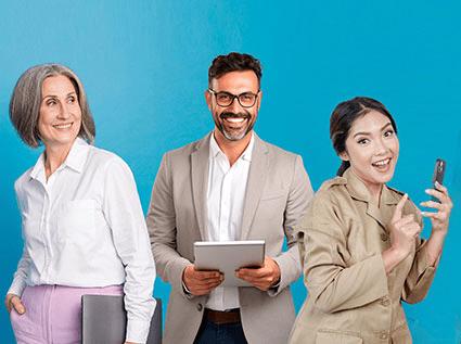 The SmartClass platform can be used with any device. The SmartClass platform can be used with any device.