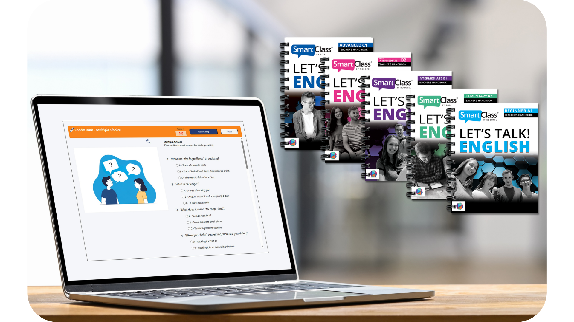 Ventajas del plan de estudios de inglés para instituciones educativas | SmartClass de Robotel