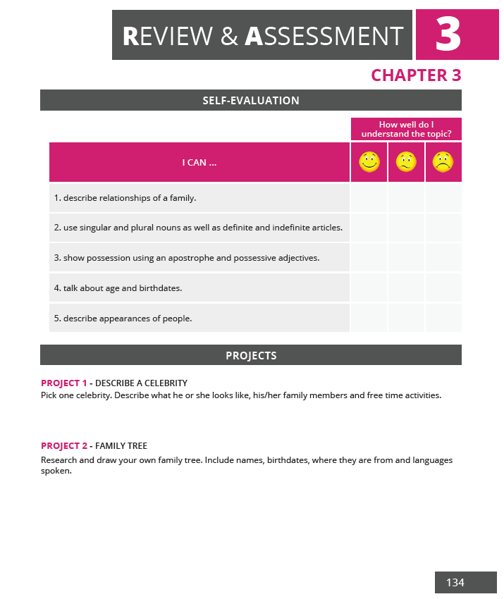 A student book with a digital platform and ESL curriculum