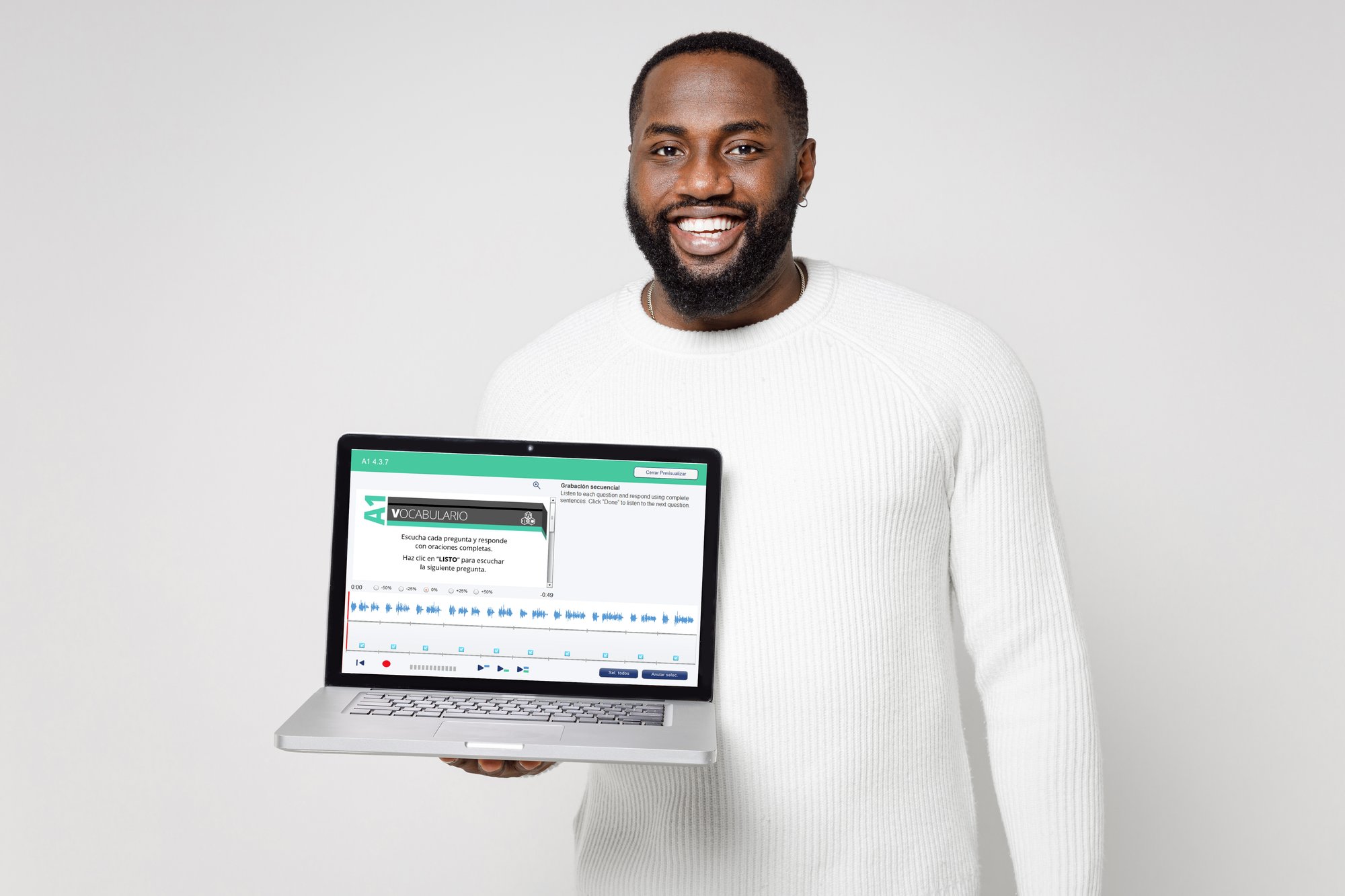 Laboratoire de langues interactif en milieu scolaire