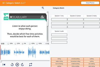 Category Match Example-1 Category Match Example-1